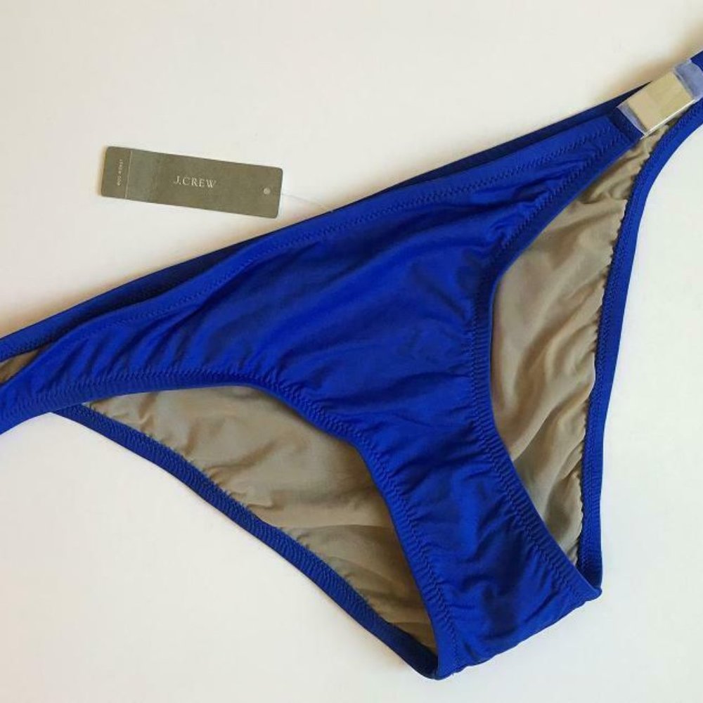 J.Crew $50 Matte Hipster Bikini Bottoms A5265